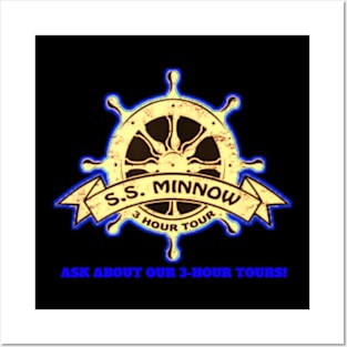 Blue S.S Minnow tour Posters and Art